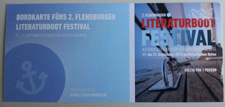 Literaturboot 2014 Bordkarte