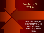 Nutzungsbeispiele für den Raspberry Pi (PDF)